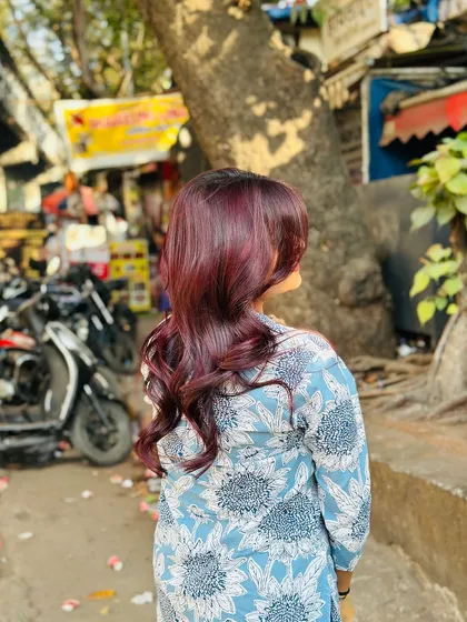 The color looks stunning from every angle. This cherry red is a real head turner.
