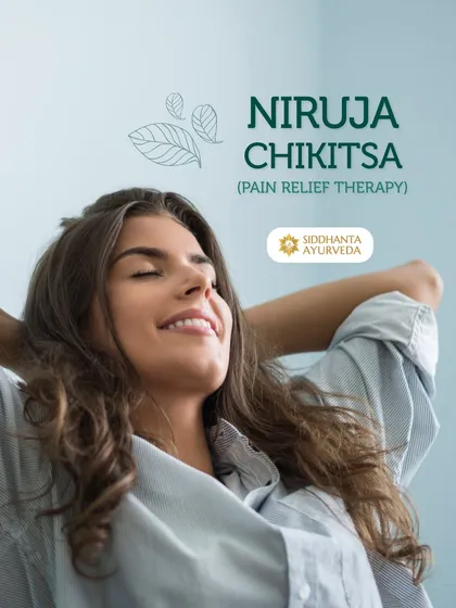 For chronic joint and spine issues, I offer Niruja Chikitsa, an intensive 8 to 15-day pain relief protocol. Each 90-minute session combines multiple therapies like Abhyangam and Basti to deeply address pain and restore mobility.