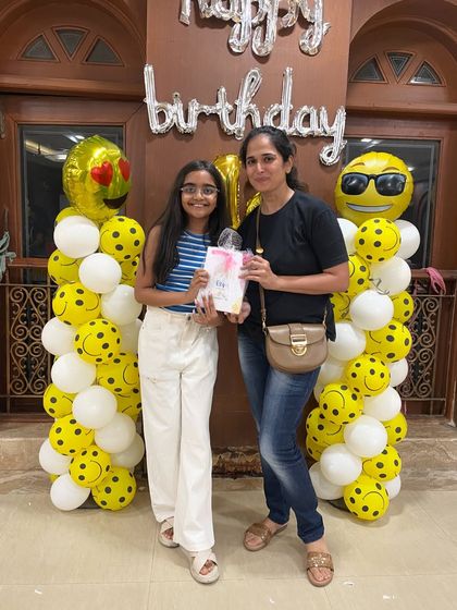 To all the little stars who celebrate with us, thank you for filling our hearts with joy. This birthday girl looks so happy with her smiley-themed party.