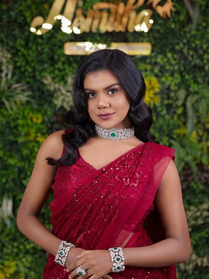 Asmitha Makeover Artistry - Bridal & Event Makeovers Reception & Sangeet Glam photo 8