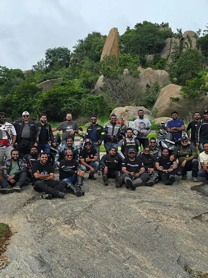 The BMR family in its element. A group photo from our breakfast ride to Mydala Kare Lake shows what we're all about: bringing people together from all walks of life to share a passion for motorcycles and exploration. No matter what you ride, you have a place here.