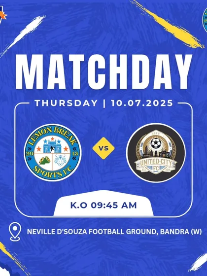 A mid-season clash against United City FC. Every game in the league is a battle for three points.