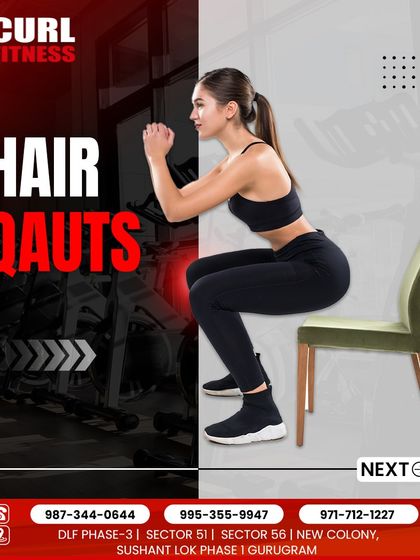 Chair squats are a safe way to build lower body strength without putting pressure on the knees. It's a functional movement that I often recommend for beginners and seniors.