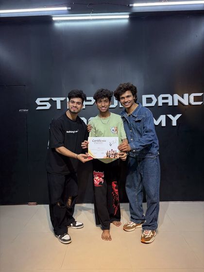 This student's hard work and 'crazy' passion for dance have paid off. Congratulations on completing the training.
