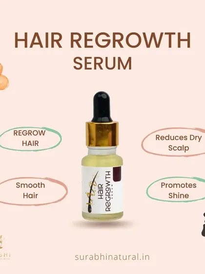 My Hair Regrowth Serum is a concentrated formula designed for targeted action. It works to smooth hair, reduce dryness at the scalp, promote a healthy shine, and most importantly, help regrow hair for a fuller look.