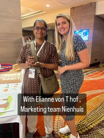 Connecting with the Nienhuis marketing team at the retreat, learning more about the craftsmanship behind the materials.