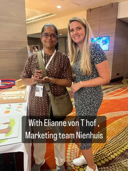 Connecting with the Nienhuis marketing team at the retreat, learning more about the craftsmanship behind the materials.