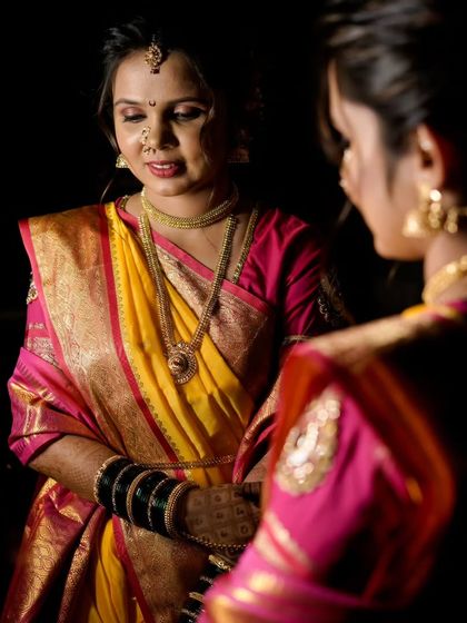 Maharashtrian Brides: The Nauwari & Paithani Look photo 30