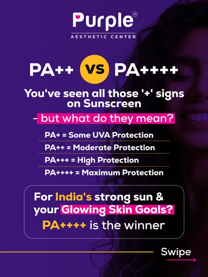You've seen the PA+ signs on sunscreen, but what do they mean? This guide explains the levels of UVA protection. For India's strong sun, we always recommend PA++++ for maximum protection.