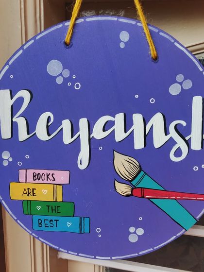 Shrub The Art Studio - Personalized Crafts & Stationery Custom Nameplates for Your Home photo 5