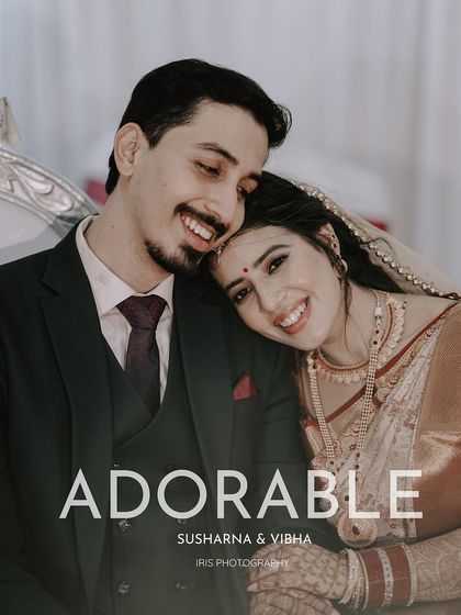 A relaxed portrait of the newlyweds, sharing a natural laugh. After the main rituals, I find a quiet space to capture these first moments of married life.