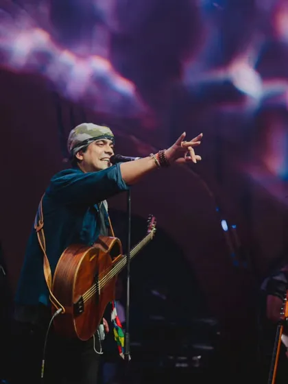 Jubin Nautiyal, lost in his music. We create an environment where artists can deliver their best, resulting in truly magical and heartfelt performances for our couples.