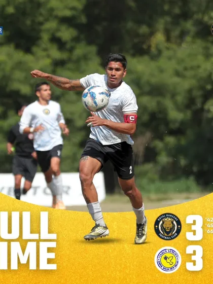 A thrilling 3-3 draw. We showed incredible heart to come back from two goals down, take the lead, and fight until the very end to share the points in an epic encounter.