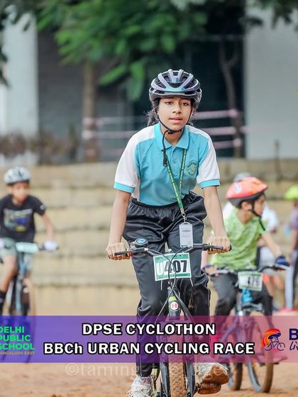 A young female cyclist shows her confidence and skill on the course. I am proud to provide a platform where young girls can shine in competitive cycling.