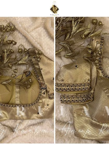 Arulaa by Rashmi Anoop Rao - Custom Bridal & Occasion Wear for Women Bridal Blouse Masterpieces photo 78