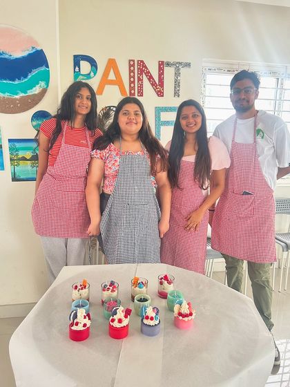 Paint Cafe Studio - Corporate Art Workshops Creative Candle Making photo 11