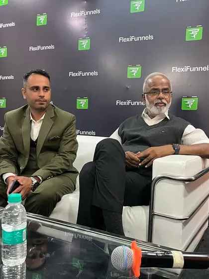 A moment of learning with Dr. Velumani. His humility and wisdom are incredibly inspiring for me and our entire team.
