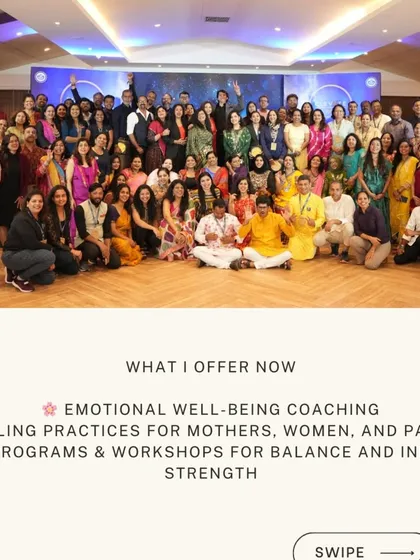 Today, I offer emotional well-being coaching and healing practices for mothers, women, and parents. My programs and workshops are designed to help you find balance and inner strength, no matter where you are in your journey.