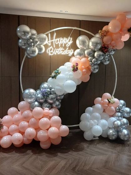 Special Entry - Private Party & Milestone Decoration Elegant Birthday & Anniversary Setups photo 18