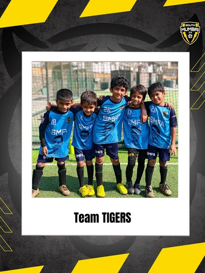 Team Tigers, our other U7 squad, celebrating a two-game winning streak in their first tournament. We teach them how to win with sportsmanship.