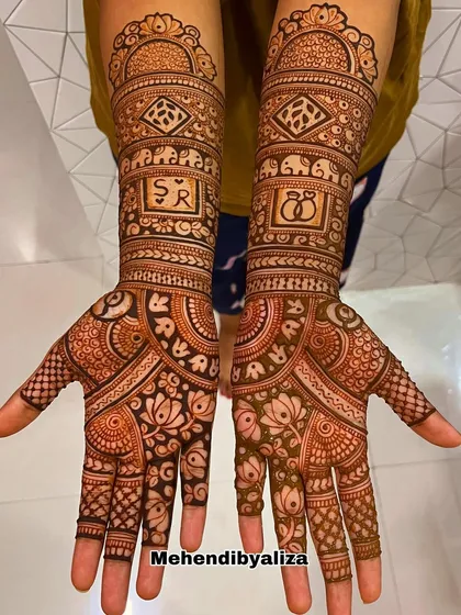 A lovely design for a best friend's wedding, featuring the couple's initials and engagement rings. It's an honor to be a part of such special moments.