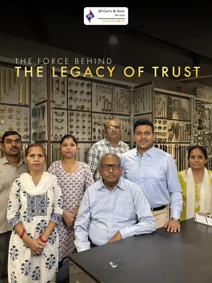 Behind our 60-year legacy is a dedicated team that turns our vision into reality. Meet the force behind JB Gupta & Sons, where every product is backed by people who care about quality and tradition.
