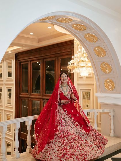 Timeless Red & Gold Brides photo 4