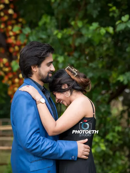 A beautiful, candid moment of laughter and love. I focus on capturing these unscripted interactions that show a couple's true connection.