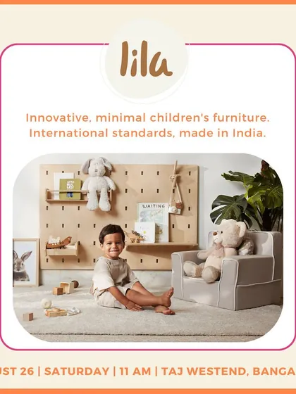 Lila World's innovative and minimal children's furniture is proudly made in India and meets international standards of quality and design.
