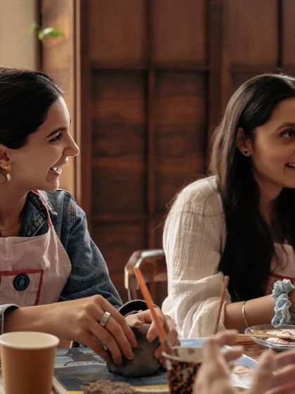 A throwback to our "Much Kneaded Connection" event with Leo's Pizzeria. Participants enjoyed an artisanal hand-building workshop followed by delicious pizza.