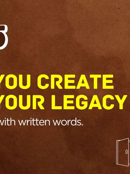 I believe everyone is a born writer. You don't need to be a 'genius'; you just need to find your original voice. With modern tools like self-publishing, it's easier than ever to share your story and create a legacy with your words.