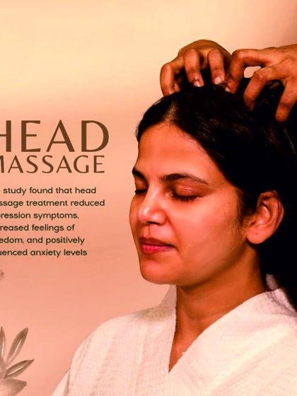 A traditional head massage, or Shiro Abhyanga, is a powerful tool for mental relaxation. Studies show it can reduce symptoms of depression and anxiety, promoting a sense of calm and well being.