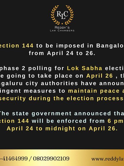 Section 144 of the CrPC is often imposed to maintain public order. We explain what this order means, what activities are prohibited during its enforcement, and the legal consequences of violation.