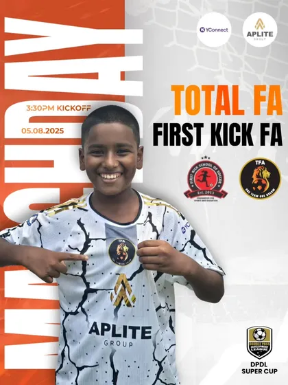 Another battle awaits. Our U13 team is ready for their next match in the DPDL Super Cup.