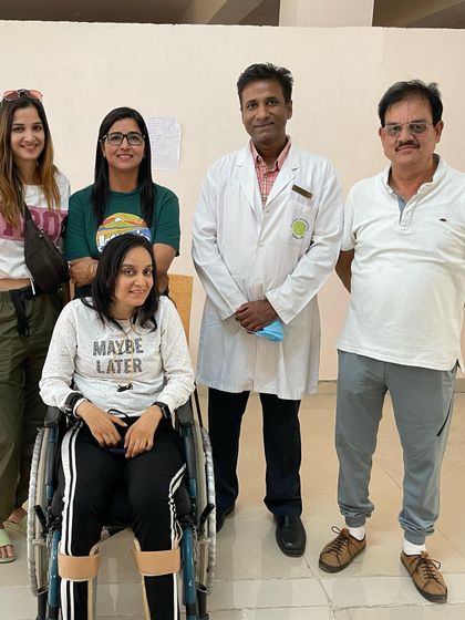 We recognize the crucial role of family support. This Father's Day post shows one of our archers with her family and medical support team, thanking all fathers for their unwavering encouragement.