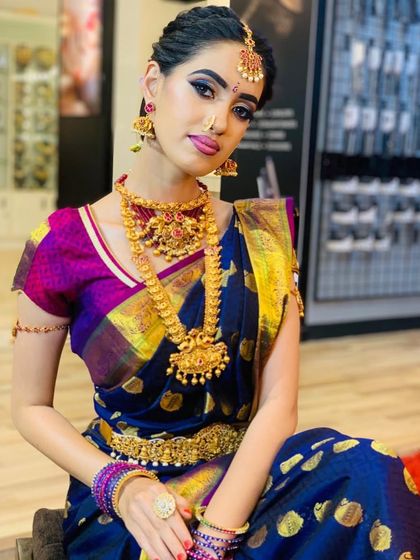 Shwetha Singh - Professional Makeup Services South Indian Bridal Makeup photo 27