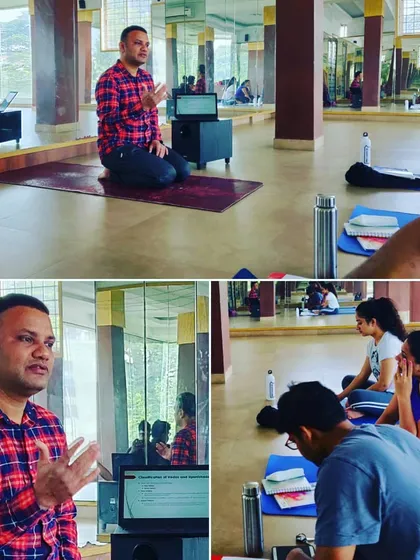My training is not just physical. We dive deep into the roots of yoga, exploring the wisdom of the Vedas and Upanishads. Understanding the philosophy is essential to becoming a well-rounded and authentic yoga instructor.