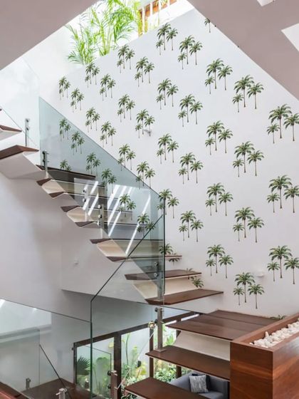 Best of Bharat - Custom Wallpaper & Installation Tropical & Nature-Inspired photo 6