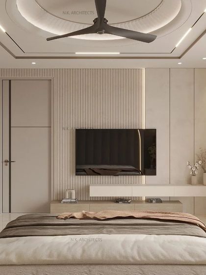 N.K. Architects - Interior Design Serene & Luxurious Bedrooms photo 49