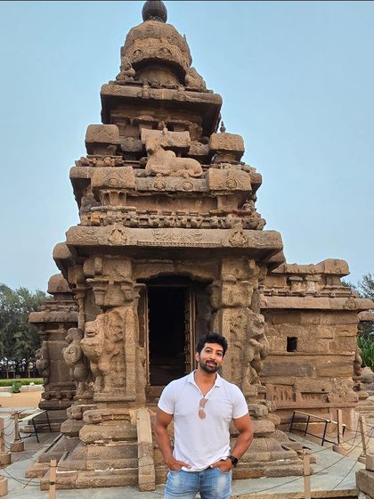 Raghu Ramappa - Guided Motorcycle Heritage Tours Destination: Mahabalipuram's Ancient Shore photo 3