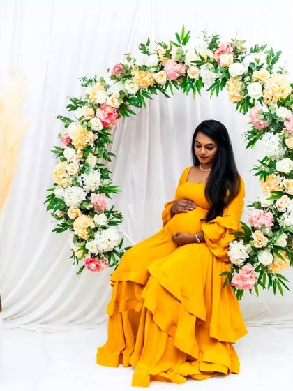 Designer Trends - Ethnic & Occasion Wear Rental Maternity Photoshoot Gowns photo 6