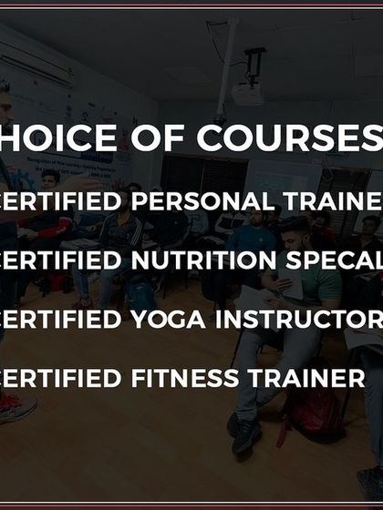 We offer a wide choice of courses, including Certified Personal Trainer, Nutrition Specialist, and Yoga Instructor, to match your career ambitions.