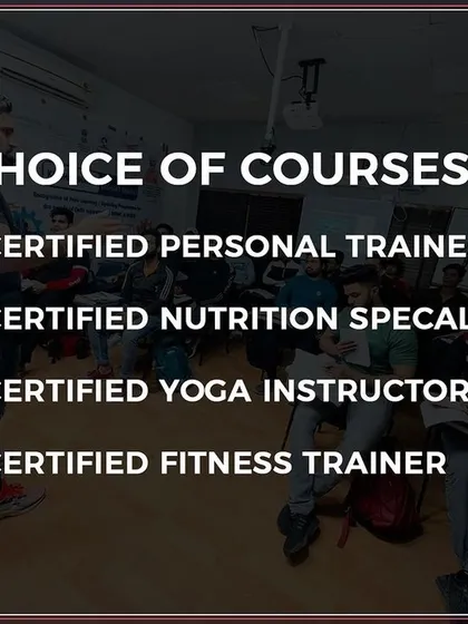 We offer a wide choice of courses, including Certified Personal Trainer, Nutrition Specialist, and Yoga Instructor, to match your career ambitions.