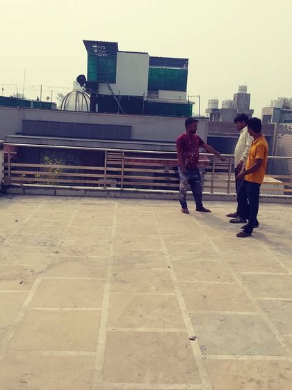 Before: A bare, empty rooftop during a site visit. This is the blank canvas we love to work with.