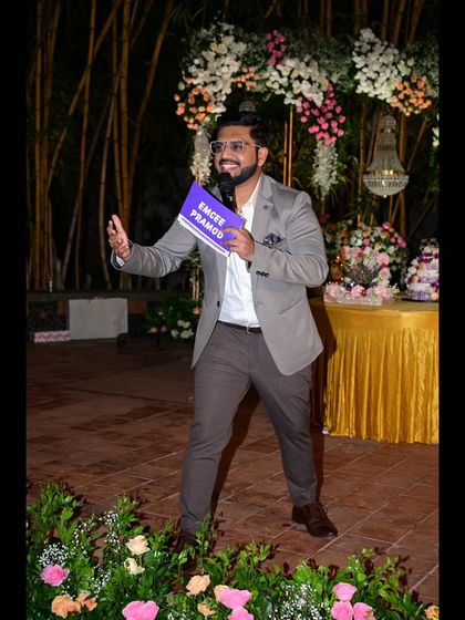 Emcee Pramod - Wedding Emcee & Host The Emcee In Action photo 56