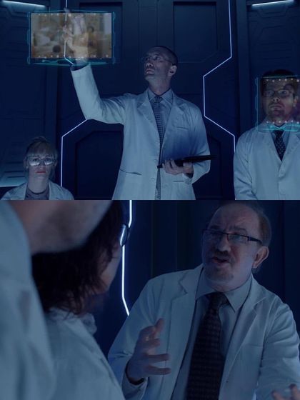 Stills from a futuristic ad campaign for Nerolac Paints. I was part of the makeup and hair team that created these clean, professional looks for the 'scientists' in the ad.