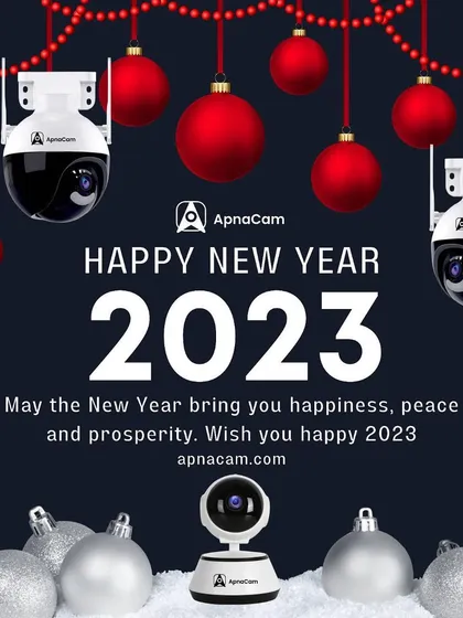 Wishing the entire ApnaCam family a Happy New Year. May the year bring you happiness, peace, and prosperity. Thank you for your continued trust.