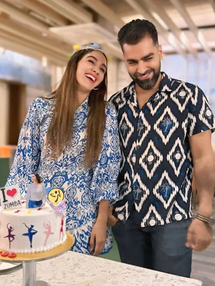Another candid, happy moment from my birthday. The joy is real.