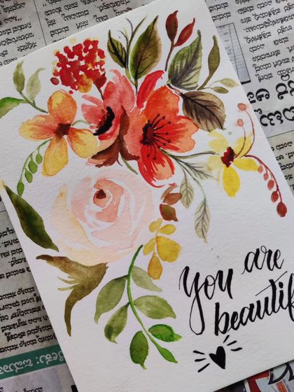 Pavna - Custom Artwork & Handmade Crafts Custom Cards & Couple Portraits photo 4