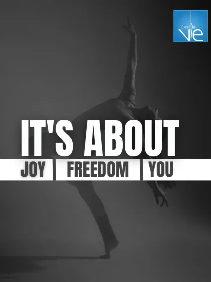 Our classes are about more than just fitness. They are centered on three core principles: finding joy in every move, experiencing the freedom of expression, and focusing on your personal journey.